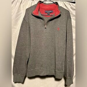U.S. Polo Assn Quarter-Zip Pullover Sweater